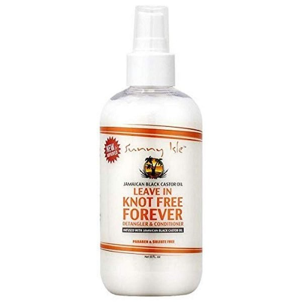 Sunny Isle Jamaican Black Castor Oil Knot Free Forever Leave-In Detangler & Conditioner 8oz