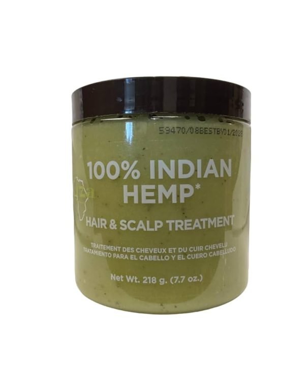 Kuza Indian Hemp with Chebe Hair & Scalp Treatment, 7.7 oz (218g)