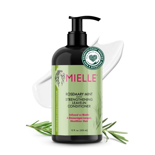 Mielle Organics Rosemary Mint Strengthening Leave In Conditioner 12oz