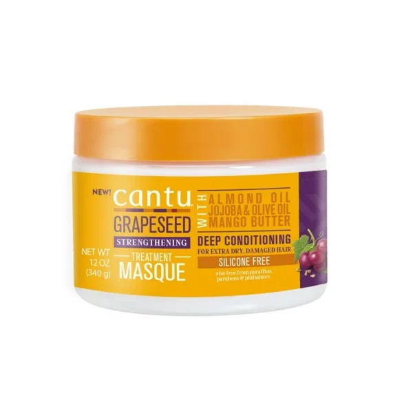 Cantu Grapeseed Strengthening Treatment Mask, 12 oz.
