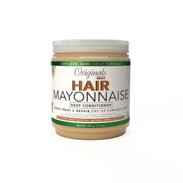 Originals by Africa's Best Hair Mayonnaise Deep Conditioner for Dry, Damaged Hair, 15 oz