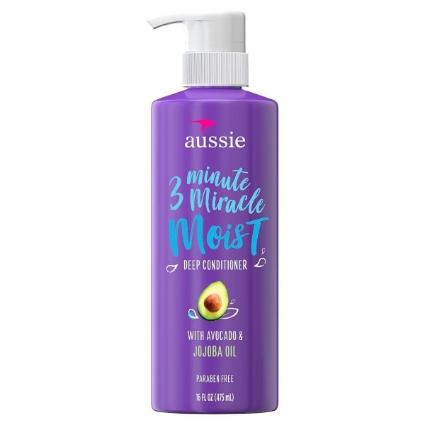Aussie  3 Minute Miracle Moist Deep Conditioner  with Avocado Oil (16 fl oz)