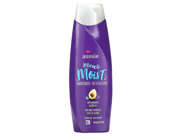 Aussie Miracle Moist Conditioner, Avocado & Jojoba Oil, 12.1 fl oz