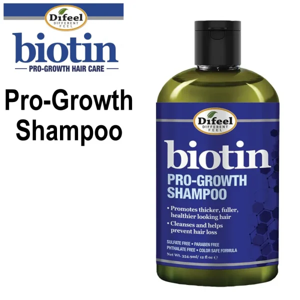 Difeel Biotin Pro Growth Shampoo 354.9 ml