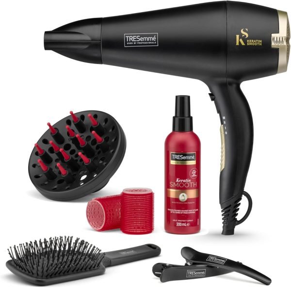TRESemme Keratin Smooth Volume Shine Hair Dryer & Diffuser Gift Set
