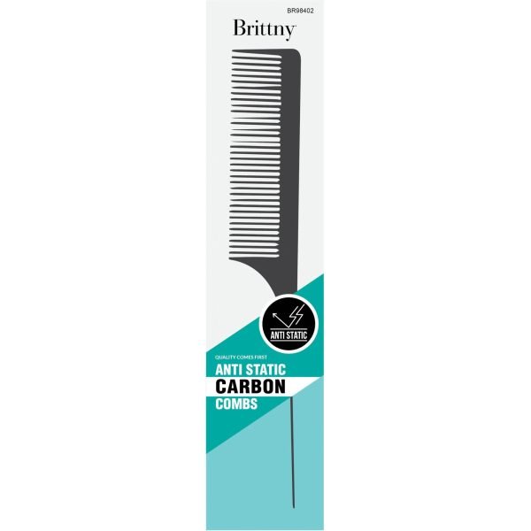 Brittny Pintail Anti-Static Carbon Comb