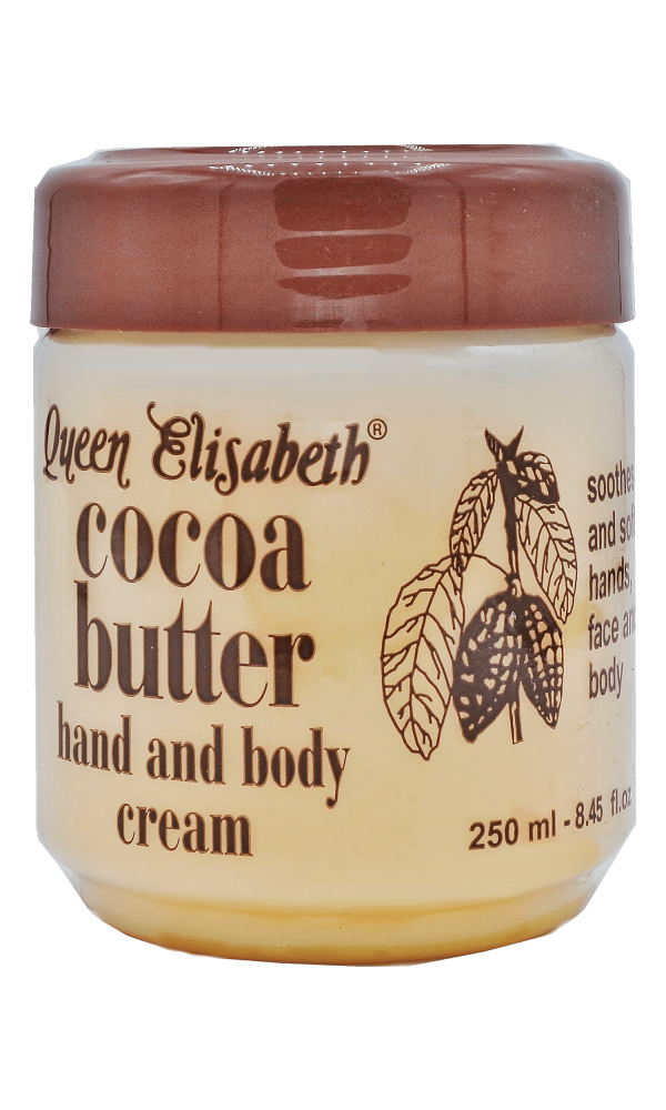 Queen Elisabeth Cocoa Butter Hand and Body Cream 250ml