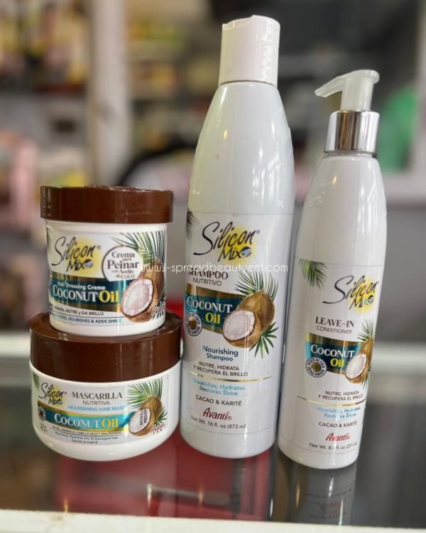 Silicon Mix Coconut Oil Wash & Care Bundle