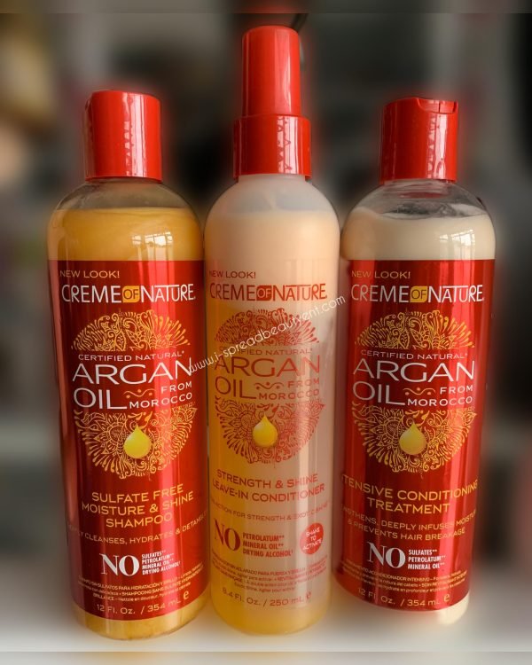 Creme of Nature Argan Oil Wash Bundle