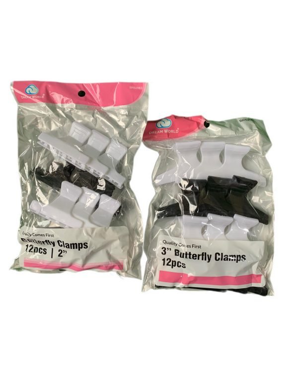 Brittny Butterfly Clamps 12pcs