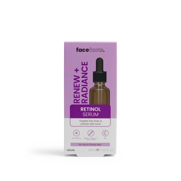 FaceFacts Renew & Radiance Retinol Facial Serum