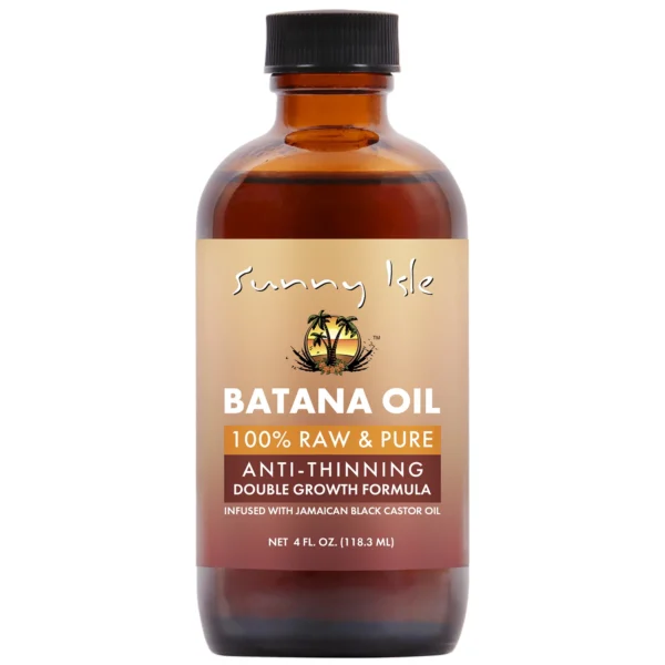 Sunny Isle Anti-Thinning Batana Oil Infused with Jamaican Black Castor Oil 4oz