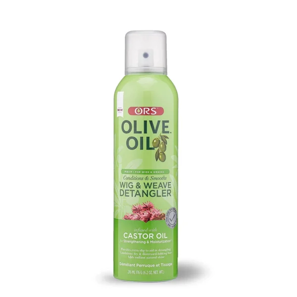 ORS Olive Oil Fix-It Wig for Wigs & Weaves Detangler infused with Castor Oil-6.2oz