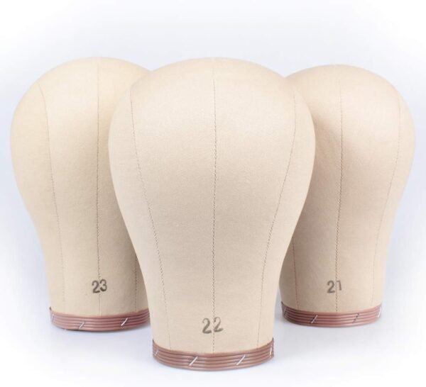 Cork Canvas Block Wig Head