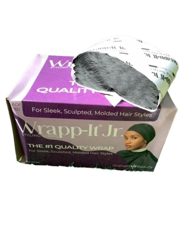 Graham Beauty Wrapp-It Jr Styling Strips Black
