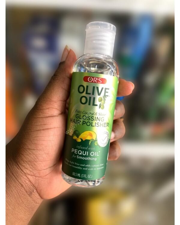 ORS Olive Oil Frizz Control & Shine Glossing Hair Polisher with Pequi Oil 3 fl.oz