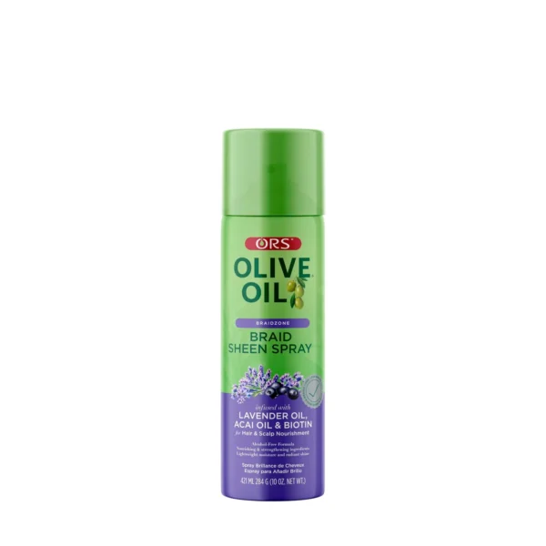 ORS Olive Oil Braidzone Braid Sheen Spray for Hair & Scalp Nourishment (10.0 OZ)