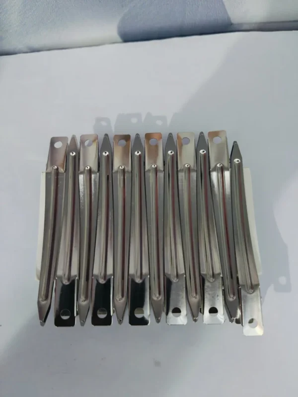 Metal Duck Bill Professional Sectioning Clips (Set of 12 Pcs)