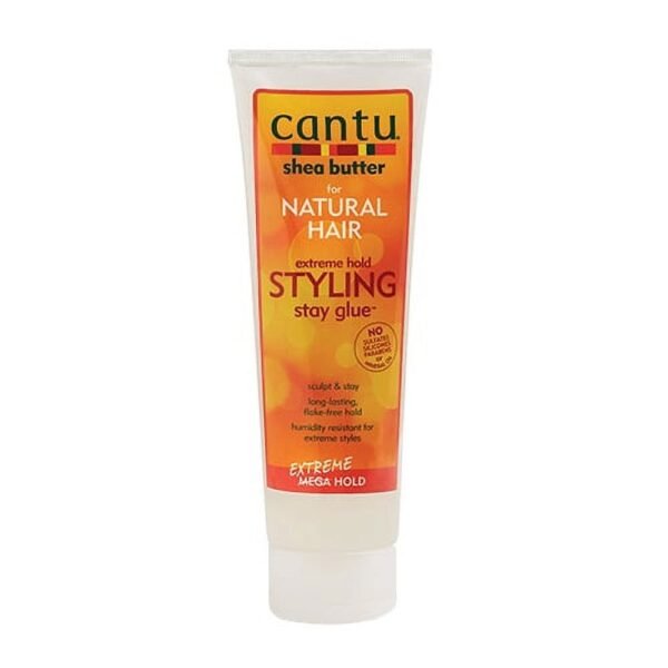 Cantu Natural Hair Styling Gel Stay Extreme Hold Tube, 8 Oz